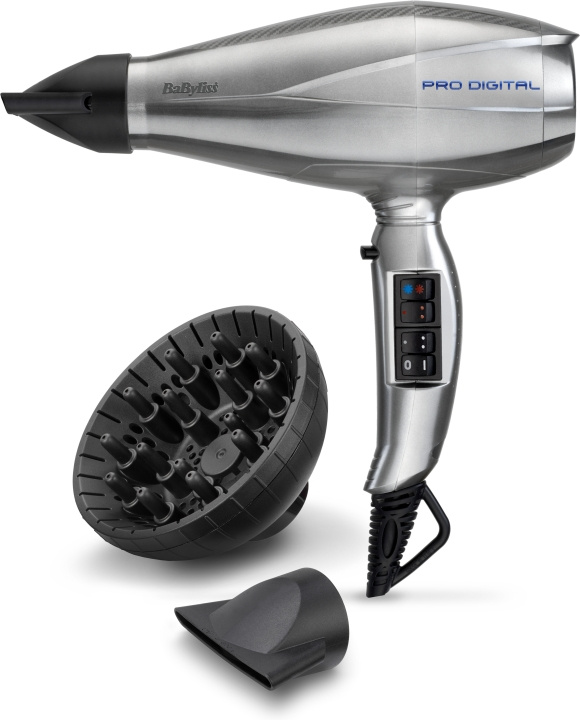 Babyliss 6000E Pro Digital hårtork i gruppen SKÖNHET & HÄLSA / Hår & Styling / Stylingverktyg / Hårfönar hos TP E-commerce Nordic AB (C53406)