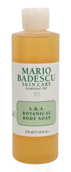 Mario Badescu AHA Botanical Body Soap 236 ml i gruppen SKÖNHET & HÄLSA / Hudvård / Kroppsvård / Bad & Duschcreme hos TP E-commerce Nordic AB (C53529)