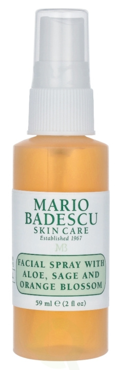 Mario Badescu Facial Spray With Aloe, Sage & Orange Blossom 59 ml i gruppen SKÖNHET & HÄLSA / Hudvård / Ansiktsvård / Ansiktsvatten & Facemist hos TP E-commerce Nordic AB (C53590)