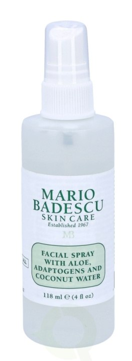 Mario Badescu Facial Spray 118 ml Aloe, Adaptogens And Coconut Water i gruppen SKÖNHET & HÄLSA / Hudvård / Ansiktsvård / Ansiktsvatten & Facemist hos TP E-commerce Nordic AB (C53601)