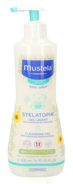 Mustela Cleansing Gel 500 ml i gruppen SKÖNHET & HÄLSA / Hudvård / Kroppsvård / Bad & Duschcreme hos TP E-commerce Nordic AB (C53834)