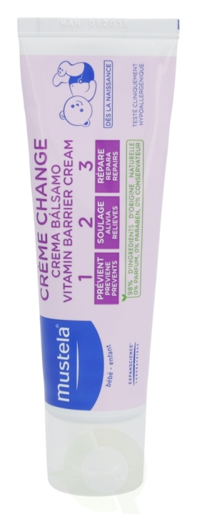 Mustela Creme Change Vitamin Barrier Cream 50 ml i gruppen SKÖNHET & HÄLSA / Hudvård / Kroppsvård / Body lotion hos TP E-commerce Nordic AB (C53835)