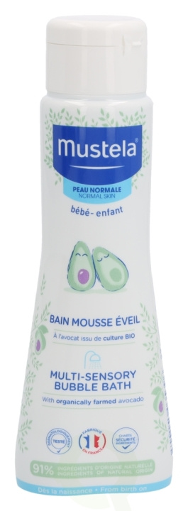 Mustela Normal Skin Multi-Sensory Bubble Bath 200 ml i gruppen SKÖNHET & HÄLSA / Hudvård / Kroppsvård / Bad & Duschcreme hos TP E-commerce Nordic AB (C53841)