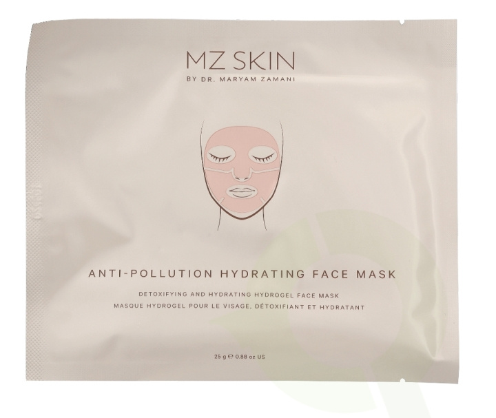 Mz Skin Anti-Pollution Hydrating Face Mask Set 125 g 5x25gr i gruppen SKÖNHET & HÄLSA / Hudvård / Ansiktsvård / Masker hos TP E-commerce Nordic AB (C53894)