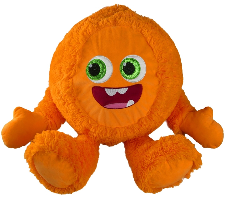 SportMe Fuzzy Monster 40cm Orange i gruppen LEKSAKER, BARN- & BABYPRODUKTER / Babyleksaker / Gosedjur hos TP E-commerce Nordic AB (C53937)