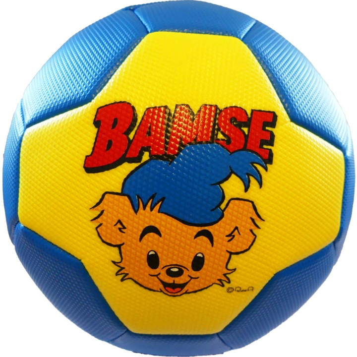 SportMe Bamse Fotboll stl 3, Blå/Gul i gruppen LEKSAKER, BARN- & BABYPRODUKTER / Uteleksaker / Sport & Spel hos TP E-commerce Nordic AB (C53950)