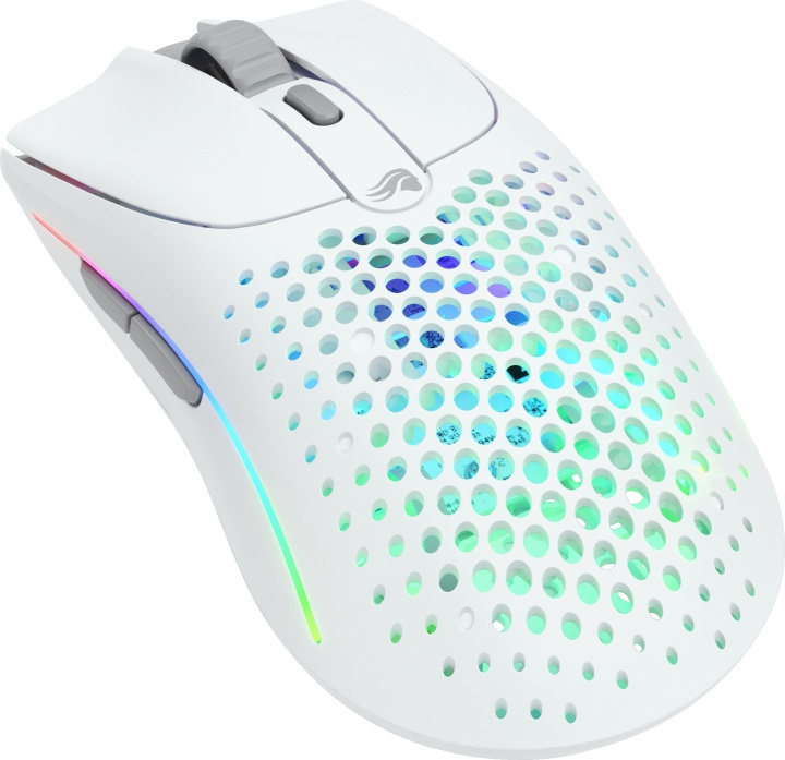 Glorious Model O 2 Trådlös gamingmus, vit i gruppen DATORER & KRINGUTRUSTNING / Gaming / Möss hos TP E-commerce Nordic AB (C54048)