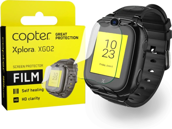 Copter Original skyddsfilm, Xplora XG03 i gruppen SPORT, FRITID & HOBBY / Smartwatch & Aktivitetsarmband / Tillbehör hos TP E-commerce Nordic AB (C54054)