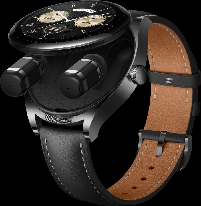 Huawei Watch Buds - Smartwatch, Svart i gruppen SPORT, FRITID & HOBBY / Smartwatch & Aktivitetsarmband / Smartwatches hos TP E-commerce Nordic AB (C54060)