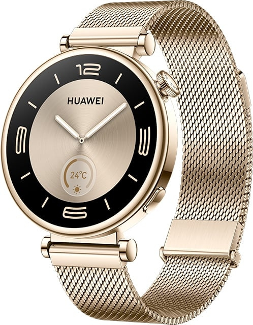 Huawei Watch GT4 Elegant - Smartwatch, 41 mm, Guld i gruppen SPORT, FRITID & HOBBY / Smartwatch & Aktivitetsarmband / Smartwatches hos TP E-commerce Nordic AB (C54072)