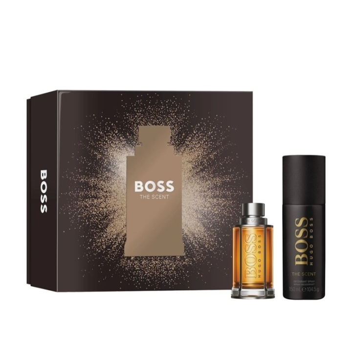 Hugo Boss Giftset Hugo Boss The Scent Edt 50ml + Deo Spray 150ml i gruppen SKÖNHET & HÄLSA / Presentkit / Presentkit För Honom hos TP E-commerce Nordic AB (C54110)