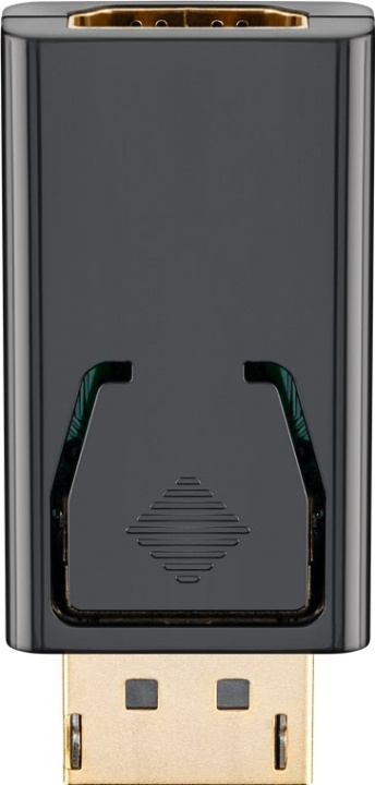 Goobay DisplayPort™/HDMI™-adapter 1.1, Guldpläterad Displayport™ plugg > HDMI™-uttag (typ A) i gruppen DATORER & KRINGUTRUSTNING / Datorkablar / DisplayPort / Adaptrar hos TP E-commerce Nordic AB (C54132)