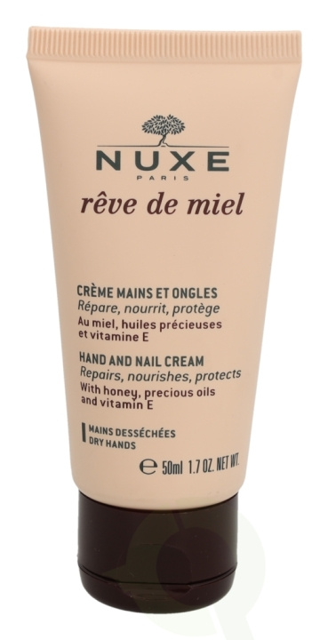 Nuxe Reve De Miel Hand And Nail Cream 50 ml Dry Hands i gruppen SKÖNHET & HÄLSA / Manikyr/Pedikyr / Handkräm hos TP E-commerce Nordic AB (C54268)