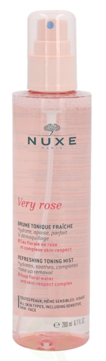 Nuxe Very Rose Refreshing Tonic Mist 200 ml Make-Up Removal, All Skin Types, Including Sensitive Skin- Face i gruppen SKÖNHET & HÄLSA / Hudvård / Ansiktsvård / Rengöring hos TP E-commerce Nordic AB (C54303)