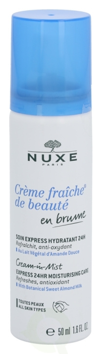 Nuxe Creme Fraiche De Beaute Express 24H Moisturising Care 50 ml All Skin Types i gruppen SKÖNHET & HÄLSA / Hudvård / Ansiktsvård / Ansiktskräm hos TP E-commerce Nordic AB (C54306)