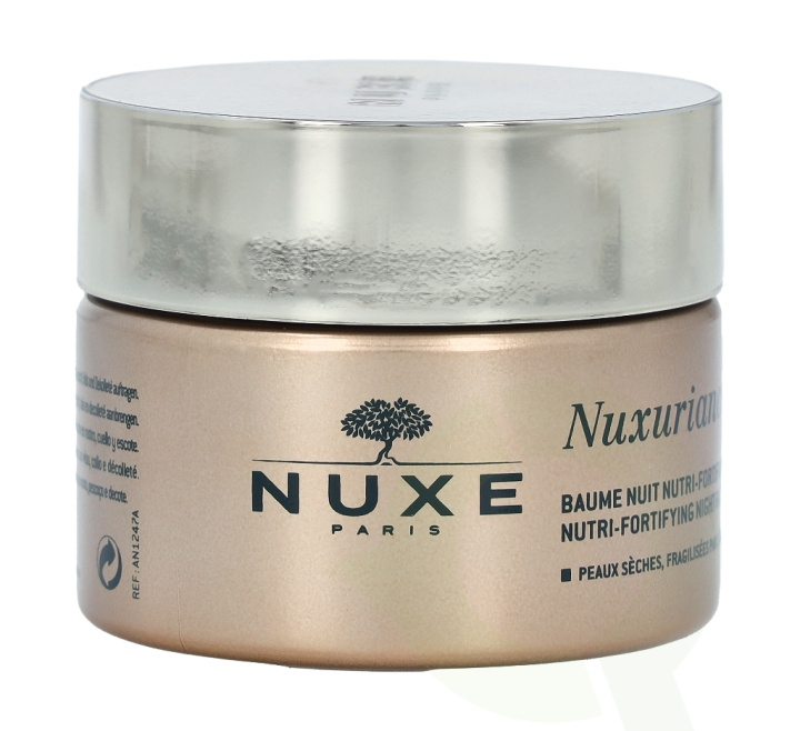 Nuxe Nuxuriance Gold Nutri-Fortifying Night Balm 50 ml Ultimate Anti-Aging, Dry Skin, Weakened By Age. i gruppen SKÖNHET & HÄLSA / Hudvård / Ansiktsvård / Ansiktskräm hos TP E-commerce Nordic AB (C54308)