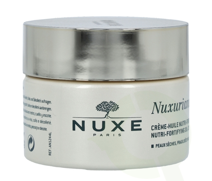Nuxe Nuxuriance Gold Nutri-Fortifying Oil Cream 50 ml Dry Skin, Weakened By Age i gruppen SKÖNHET & HÄLSA / Hudvård / Ansiktsvård / Dagkräm hos TP E-commerce Nordic AB (C54309)