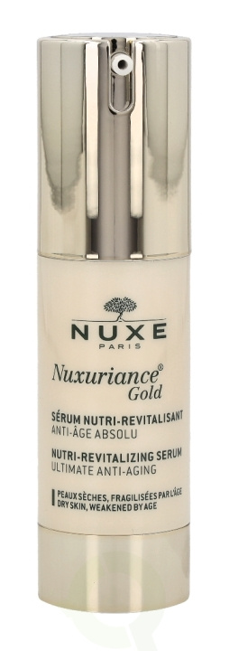 Nuxe Nuxuriance Gold Nutri-Revitalizing Serum 30 ml Ultimate Anti- Aging, Dry Skin, Weakened By Age i gruppen SKÖNHET & HÄLSA / Hudvård / Ansiktsvård / Serum Hud hos TP E-commerce Nordic AB (C54310)
