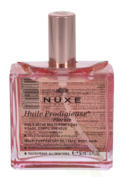 Nuxe Huile Prodigieuse Florale Multi-Purpose Dry Oil 50 ml Face, Body, Hair / All Skin Types i gruppen SKÖNHET & HÄLSA / Hudvård / Ansiktsvård / Ansiktsolja hos TP E-commerce Nordic AB (C54318)