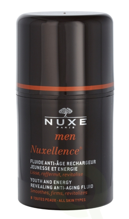 Nuxe Men Nuxellence Anti-Aging Fluid 50 ml i gruppen SKÖNHET & HÄLSA / Hudvård / Ansiktsvård / Dagkräm hos TP E-commerce Nordic AB (C54320)