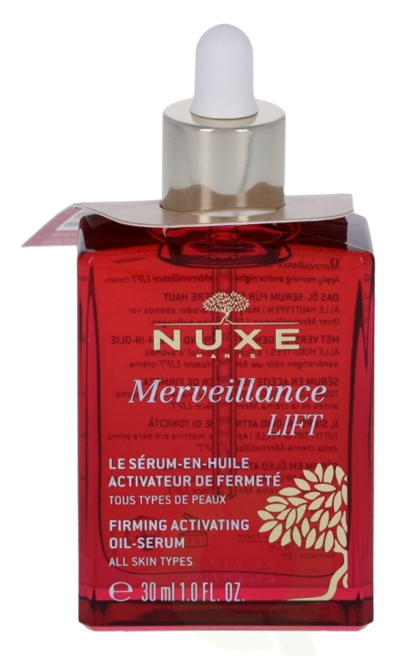 Nuxe Merveillance Lift Firming Activating Oil-Serum 30 ml All Skin Types i gruppen SKÖNHET & HÄLSA / Hudvård / Ansiktsvård / Serum Hud hos TP E-commerce Nordic AB (C54335)