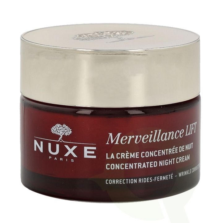 Nuxe Merveillance Lift Concentrated Night Cream 50 ml All skin Types i gruppen SKÖNHET & HÄLSA / Hudvård / Ansiktsvård / Nattkräm hos TP E-commerce Nordic AB (C54338)
