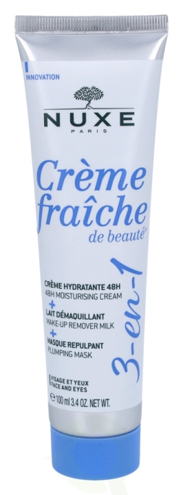 Nuxe Creme Fraiche De Beaute 3-In-1 Face Cream 100 ml Face And Eyes i gruppen SKÖNHET & HÄLSA / Hudvård / Ansiktsvård / Dagkräm hos TP E-commerce Nordic AB (C54340)