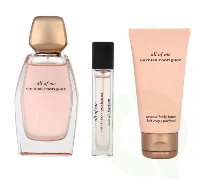 Narciso Rodriguez All Of Me Giftset 150 ml Edp 90ml/Body Lotion 50ml/Edp 10ml i gruppen SKÖNHET & HÄLSA / Presentkit / Presentkit För Henne hos TP E-commerce Nordic AB (C54373)