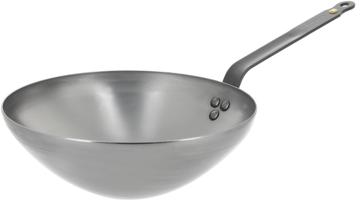 De Buyer Mineral B Element -wokpanna, kolstål, 24 cm i gruppen HEM, HUSHÅLL & TRÄDGÅRD / Köksredskap / Stekpannor hos TP E-commerce Nordic AB (C54531)