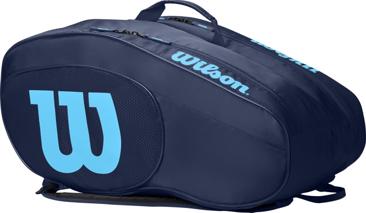 Wilson Team Padel racketväska, marinblå/bright blue i gruppen SPORT, FRITID & HOBBY / Sportutrustning / Padeltillbehör hos TP E-commerce Nordic AB (C54593)