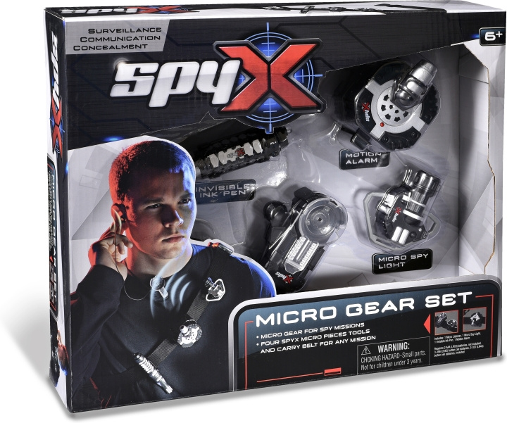 SpyX Micro Gear Set - Spionsats i gruppen SPORT, FRITID & HOBBY / Roliga prylar / Spionprylar hos TP E-commerce Nordic AB (C54611)