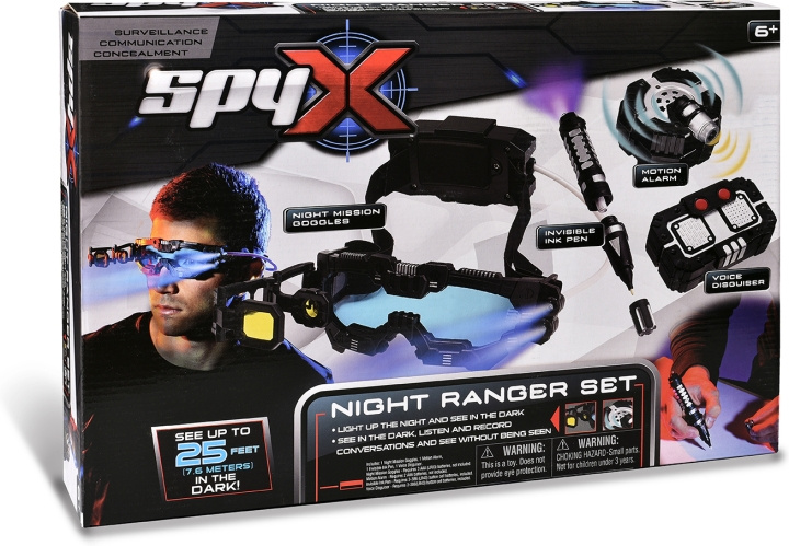  SpyX Night Ranger Set - Spionsats för nattuppdrag i gruppen SPORT, FRITID & HOBBY / Roliga prylar / Spionprylar hos TP E-commerce Nordic AB (C54612)