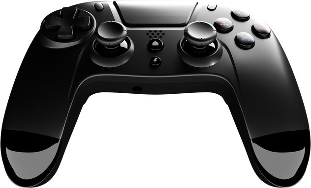 Gioteck VX-4 Premium trådlös handkontroll, svart, PS4 i gruppen HEMELEKTRONIK / Spelkonsoler & Tillbehör / Sony PlayStation 4 / Tillbehör hos TP E-commerce Nordic AB (C54614)