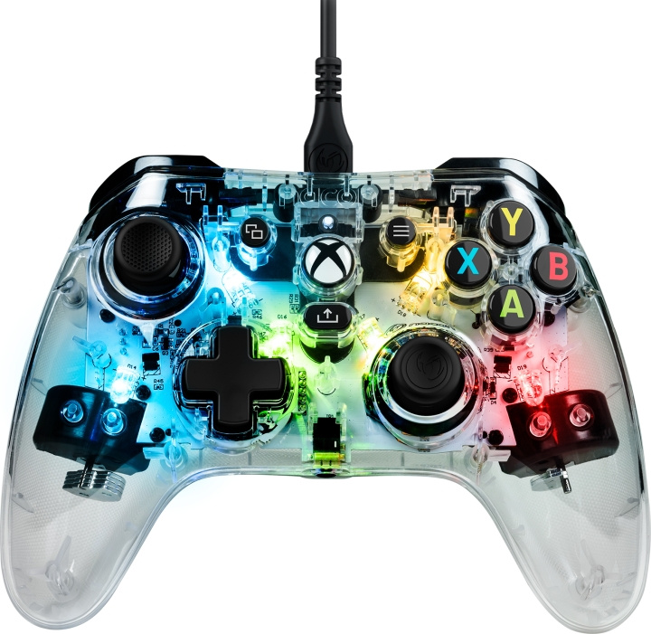 Nacon Evol-X trådbunden spelkontroll till Xbox/PC, RGB i gruppen HEMELEKTRONIK / Spelkonsoler & Tillbehör / Xbox Series X/S / Tillbehör hos TP E-commerce Nordic AB (C54670)