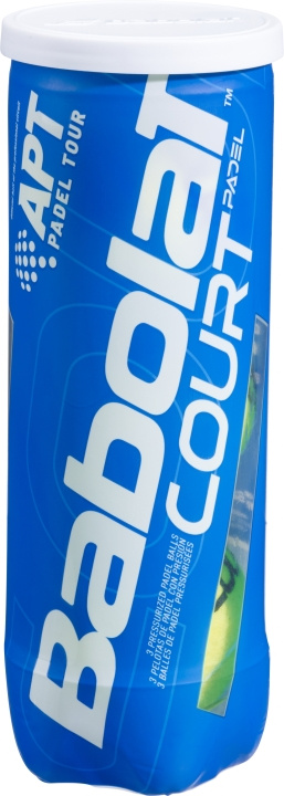 Babolat Court Padel X3 - padelbollar i gruppen SPORT, FRITID & HOBBY / Sportutrustning / Padeltillbehör hos TP E-commerce Nordic AB (C54682)