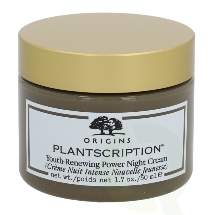 Origins Plantscription Youth-Renewing Power Night Cream 50 ml i gruppen SKÖNHET & HÄLSA / Hudvård / Ansiktsvård / Nattkräm hos TP E-commerce Nordic AB (C54691)