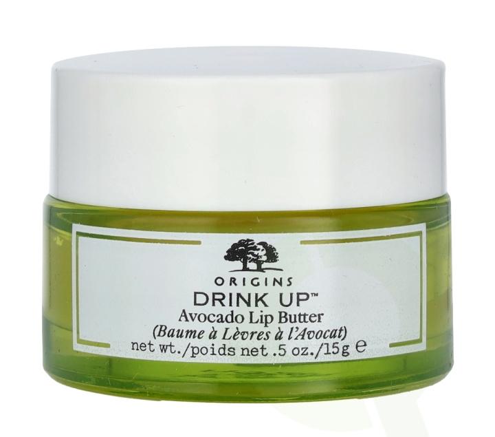 Origins Drink Up Nourishing Avocado Lip Butter 15 gr i gruppen SKÖNHET & HÄLSA / Makeup / Läppar / Läppbalsam hos TP E-commerce Nordic AB (C54737)