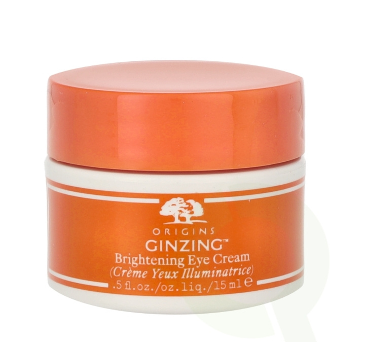 Origins Ginzing Brightening Eye Cream 15 ml With Caffeine And Ginseng - Warm i gruppen SKÖNHET & HÄLSA / Hudvård / Ansiktsvård / Ögonkräm hos TP E-commerce Nordic AB (C54753)