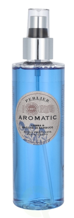 Perlier Aromatic Amber & Elderberry Perfumed Body Water 200 ml i gruppen SKÖNHET & HÄLSA / Hudvård / Kroppsvård / Bodymist hos TP E-commerce Nordic AB (C54777)