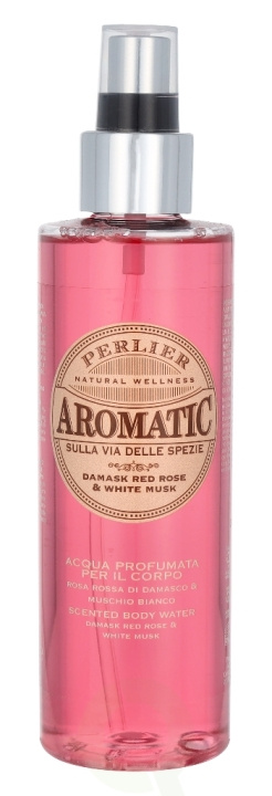 Perlier Aromatic Red Rose & White Musk Scented Body Water 200 ml i gruppen SKÖNHET & HÄLSA / Hudvård / Kroppsvård / Bodymist hos TP E-commerce Nordic AB (C54779)