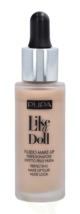 Pupa Milano Pupa Pupa Like A Doll Perfecting Make-Up Fluid SPF15 30 ml #010 Porcelain i gruppen SKÖNHET & HÄLSA / Makeup / Basmakeup / Foundation hos TP E-commerce Nordic AB (C54814)