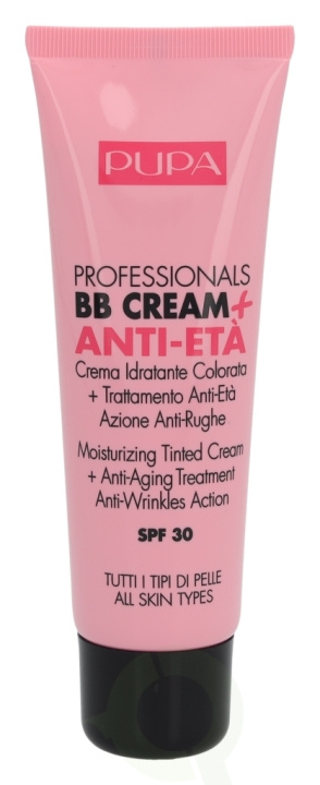 Pupa Milano Pupa Pupa Professionals BB Cream + Anti-Eta SPF30 50 ml #001 Nude i gruppen SKÖNHET & HÄLSA / Makeup / Basmakeup / CC/BB Cream hos TP E-commerce Nordic AB (C54838)