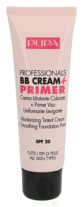 Pupa Milano Pupa Pupa Professionals BB Cream + Primer SPF20 50 ml #002 Sand - All Skin Types i gruppen SKÖNHET & HÄLSA / Makeup / Basmakeup / CC/BB Cream hos TP E-commerce Nordic AB (C54842)