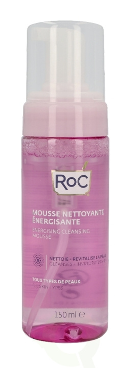 ROC Energising Cleansing Mousse 150 ml Cleanses - Invigorates Skin , All Skin Types i gruppen SKÖNHET & HÄLSA / Hudvård / Ansiktsvård / Rengöring hos TP E-commerce Nordic AB (C54986)