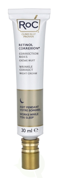 ROC Retinol Correxion Wrinkle Correct Night Cream 30 ml i gruppen SKÖNHET & HÄLSA / Hudvård / Ansiktsvård / Nattkräm hos TP E-commerce Nordic AB (C54993)