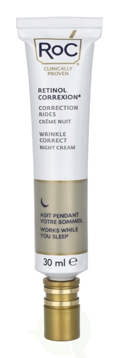 ROC Retinol Correxion Wrinkle Correct Night Cream 30 ml i gruppen SKÖNHET & HÄLSA / Hudvård / Ansiktsvård / Ansiktskräm hos TP E-commerce Nordic AB (C54993)