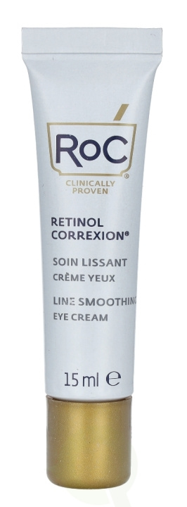ROC Retinol Correxion Line Smoothing Eye Cream 15 ml i gruppen SKÖNHET & HÄLSA / Hudvård / Ansiktsvård / Ögonkräm hos TP E-commerce Nordic AB (C54994)