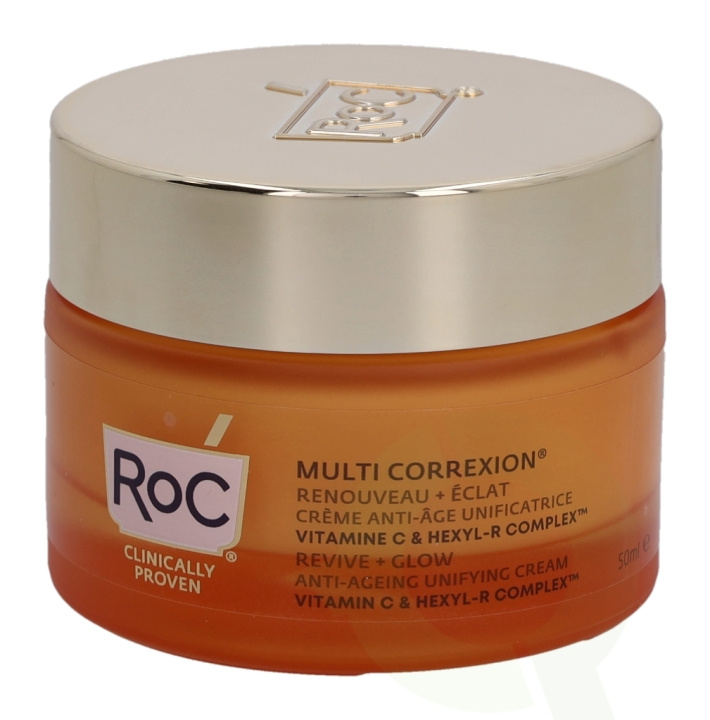 ROC Multi Correxion Anti-Aging Unifying Cream - Rich 50 ml Revive + Glow i gruppen SKÖNHET & HÄLSA / Hudvård / Ansiktsvård / Anti age hos TP E-commerce Nordic AB (C54996)