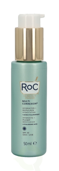 ROC Multi Correxion Hydrate & Plump Daily Moisturiser SPF30 50 ml i gruppen SKÖNHET & HÄLSA / Hudvård / Ansiktsvård / Dagkräm hos TP E-commerce Nordic AB (C55007)
