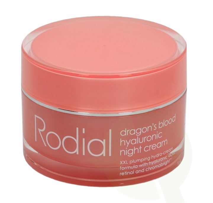 Rodial Dragon\'s Blood Hyaluronic Night Cream 50 ml Hydrate And Tone i gruppen SKÖNHET & HÄLSA / Hudvård / Ansiktsvård / Nattkräm hos TP E-commerce Nordic AB (C55025)